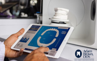 Find out how AI helps you prevent cavities, track dental health, and cut costs on dental care with Adam Brown DDS.