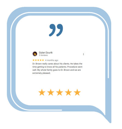 Positive Review for Adam Brown Dentistry by Dylan Dzurik