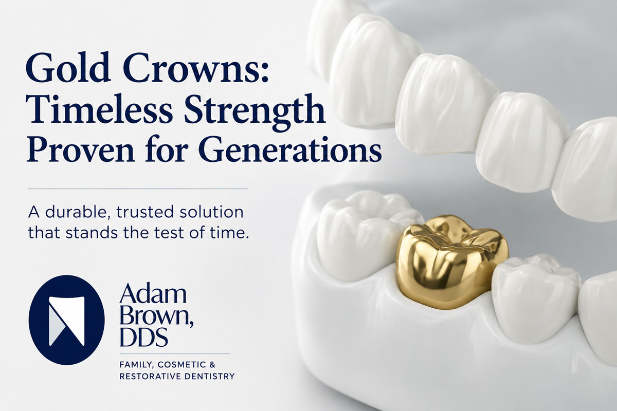 Gold Dental Crown Cost in Monroe, NC